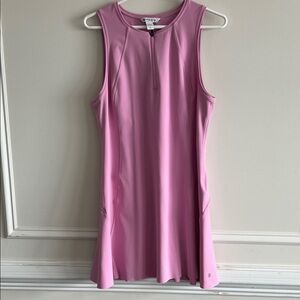 Athleta Pink Zip-Front Tennis Dress